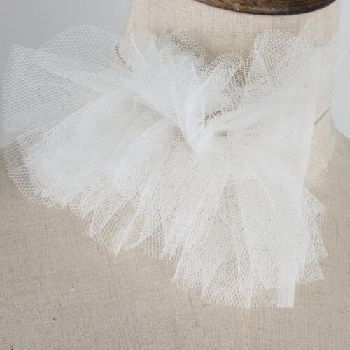 180cm width 3 yards/lot Polyester Medium hardness Netting white mesh fabric wedding dress skirt veil hard net tutu petticoat