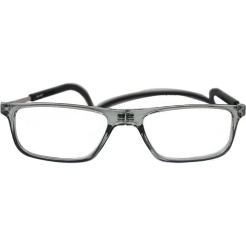 360 Degree Folding Hanging Men Women Reading Glasses Visual Aid Reading Aid Eyeglasses Magnet Adjustable