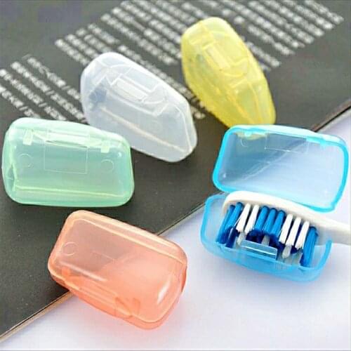 ZhangYuan 5Pcs Dustproof Toothbrush Cover Protect Brush Head For Teeth Cap Health Germproof Travel Hiking Bathroom Accessories