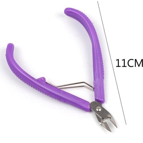1PC DIY Diagonal Pliers Wire Side Flush Cutter Cutting Electric Shears Pliers