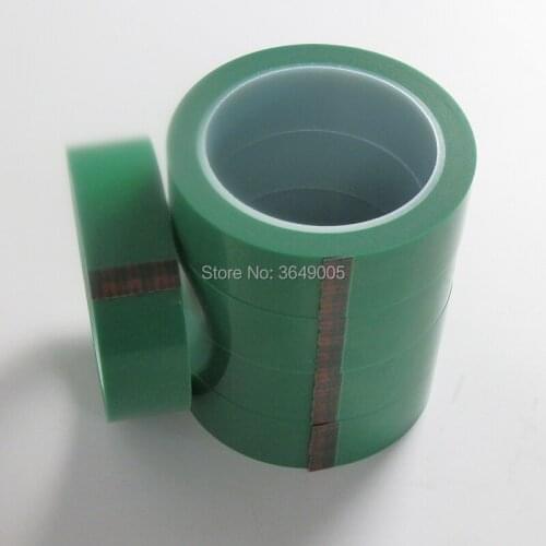 23roll /lot 50mmX33meter 3M High Temperature Resistance LED Potting Tape 851J, Green