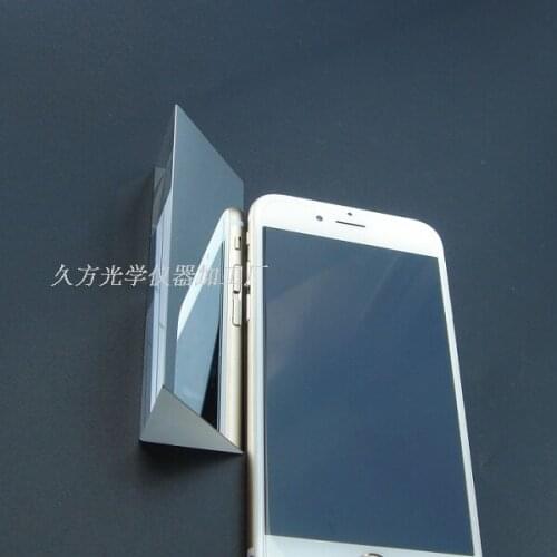 30*30 * 100mm 90 Degree Right Angle Isosceles Triangular Prism High Precision K9 Coated Triangular Prism