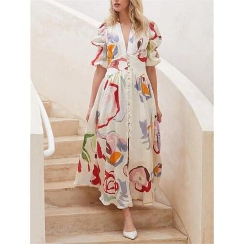 Aligaia Floral Summer Dresses