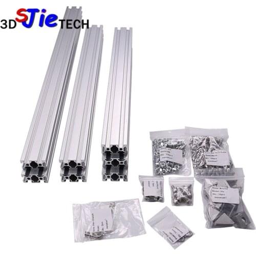 AM8 3D Printer Aluminum Metal Extrusion Profile Frame with Nuts Screw Bracket Corner for Anet A8 - 14