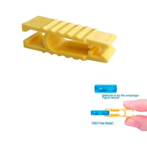 Car Auto Van Blade Mini/M/S Fuse Puller Clip Holder Insert Extractor Removal Security Tool Accessories