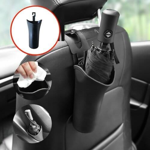 Car Multi-function Car Umbrella Holder Umbrella Bucket Car Folding Umbrella Cover Cup Holder Multi-function Storage Bucket