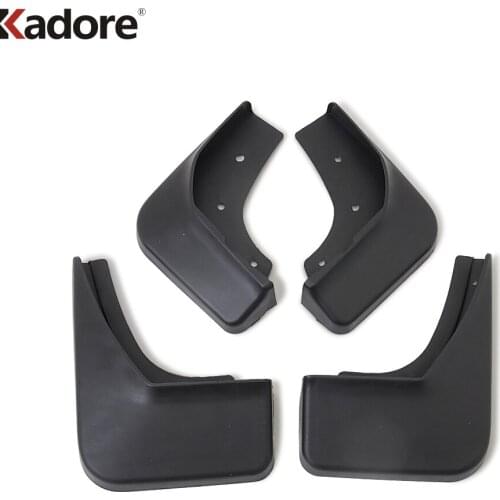 For Peugeot 2008 2014 ABS Plastic Car Mudguards Mud Flaps Mudflaps Splash Guards Mud Guard Flap Front Rear Fender Accessories