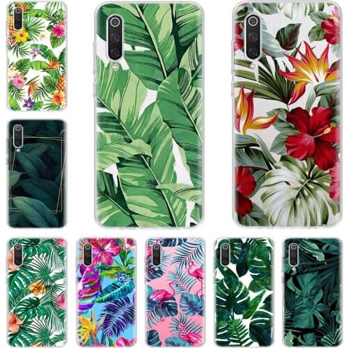 Ciciber Green Leaf Phone Case For Xiaomi Redmi Note 10 9S 8T 9 8 7 6 5 Pro S2 9C 9A 8A 7A 6A 5A K30 K20 Cover