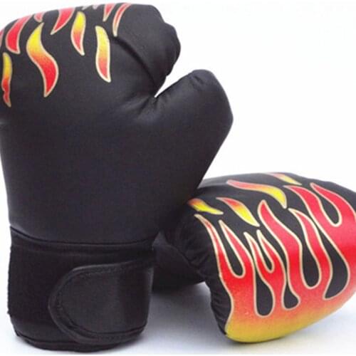 Kids Boxing Gloves Children Kickboxing Training Gloves Adjustable Sports Fighting Punching Sandbag MMA Boxing Glove 23*15cm