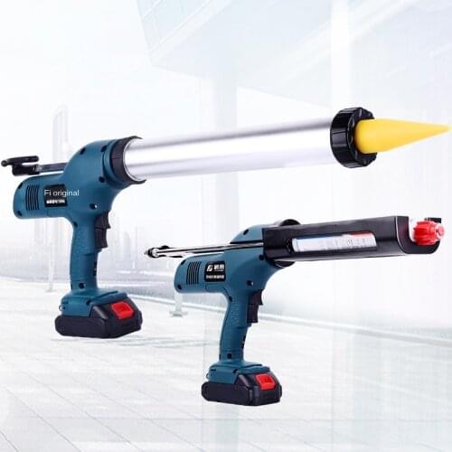 Electric glue gun Lithium battery glass glue gun pressure glue gun seal caulking project fast silicone glue gun