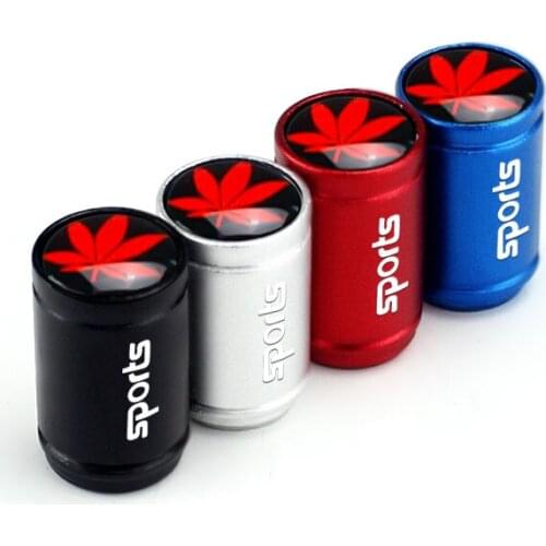 Car Wheel Tyre Stem Valve Airtight Cover Caps Auto Accessories For Alfa Romeo Fiat 500 Punto Opel VW Mini Cooper Toyota Audi BMW