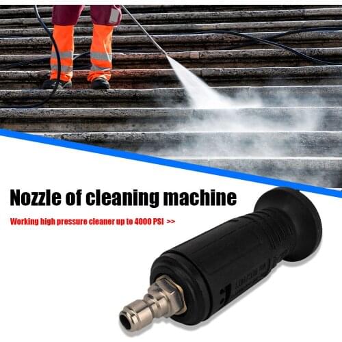 1Pcs Thread Type Nozzle Tip 0-60 Degree 4000 PSI for Pressure Washer Water Broom Automobile Wash Tool Accessories