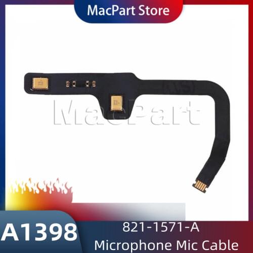 Original Microphone Mic Cable 821-1571-A for MacBook Pro 15" A1398 Mid 2012 Early 2013