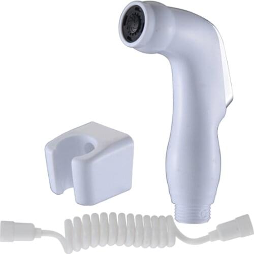 1set Handheld Portable Diaper Bidet Toilet Shattaf Sprayer Bathroom Toilet Bidet Shower Head Nozzle with Hose and Shower bracket