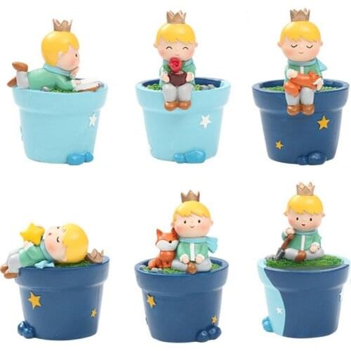 Resin Vase Flower Pot Nordic Style Cute Cartoon Decoration Succulent Flower Pot-Planting Pen Brushes Holder Home Decoration