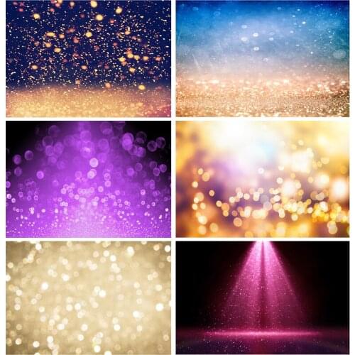 Vinyl Custom Photography Backdrops Prop Glitter Facula Light Spot Theme Photography Background 2021318GBT-13