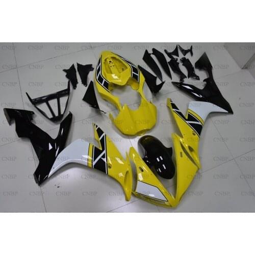 YZFR1 2004 - 2006 Fairing YZFR1 2005 Motorcycle Fairing YZF R1 04 05 Yellow Black Abs Fairing