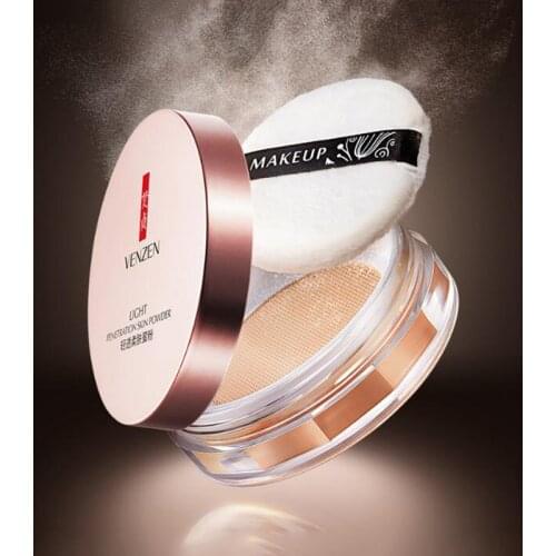 1pcs light and soft skin setting makeup powder refreshing oil control waterproof loose powder concealer setting powder