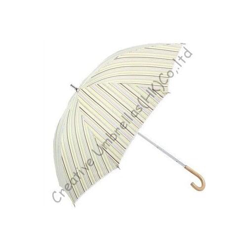 10mm fringe lace umbrellas and nickel plated fluted long ribs,aluminium,ladies parasol,streak printed pongee design,superlight