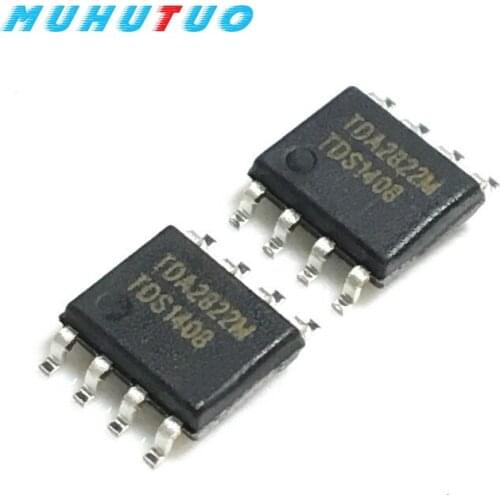 10PCS TDA2822 TDA2822M 3V 6V 9V 12V 15V SOP8 8 pin