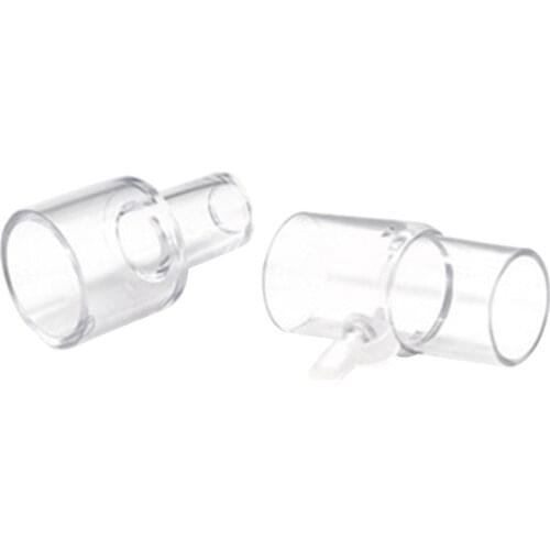 13MA Cpap Cleaner Hose Connector Pipe Tube Disinfection Straight Connection Adapter