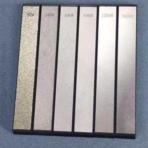 6 pcs set Grit Diamond Knife Sharpener Household Kitchen Knife Sharpening System diamond sharpening stone sharpening stone