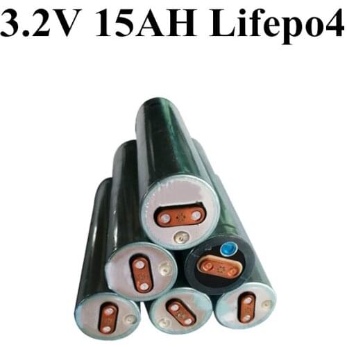 7PCS Lithium iron phosphate 3.2V 15AH lithium battery for electric vehicle battery inverter lithium iron battery Pack DIY