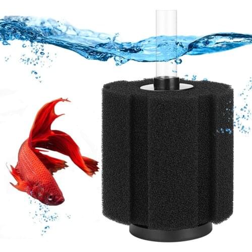 Aquarium Filter Fish Tank Air Pump Skimmer Biochemical Sponge Filter Aquarium Filtration Filter Aquatic Pets Fish Products