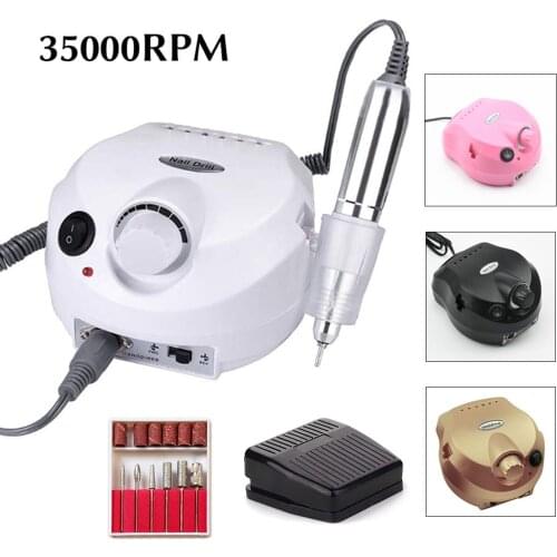 Manicure Machine 35000/20000RPM Nail Drill Machine Milling Cutter For Manicure Pedicure Accessories Nail Art Tool Nail Drill Bit