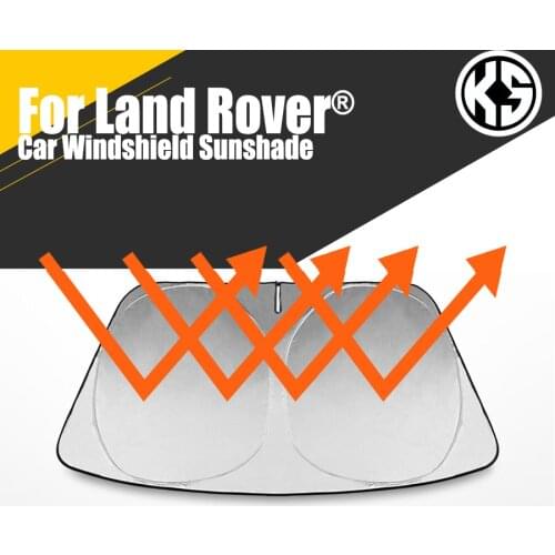 Car Heated Windshield Sunshade For Land Rover Range Rover Discovery Evoque Window Windscreen Cover Auto Sun Solar Protection