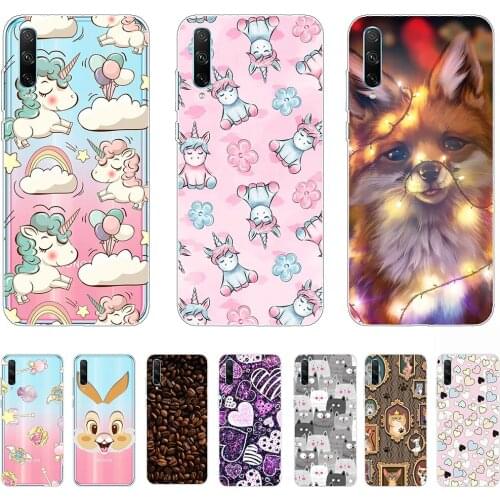 Case for Honor 30i Silicon Tpu Cute Cartoon Transparent for Honor30 i Phone Back Cover 6.3inch Fundas Coque Etui Bumper LRA-LX1