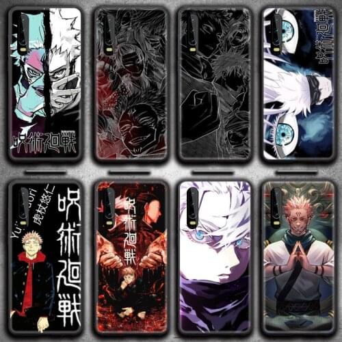 Hot Anime Jujutsu Kaisen Yuji Phone Case for Huawei P20 P30 P40 lite E Pro Mate 40 30 20 Pro P Smart 2020