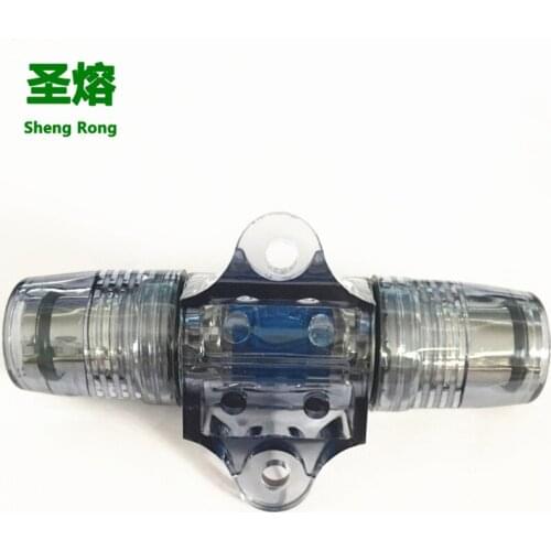 Shengrong made 12V- 48V DC Midi Fuse holder for Boat Trolling with Manual Reset Surface Mount,Water Proof IP67