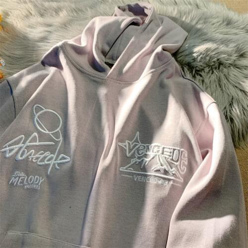 Designer Punk Hip Hop Graphic Embroidery Sweatshirt Women 2021 New Plus Size Hoodies Streetwear Long Sleeve Tops Teens Clothes