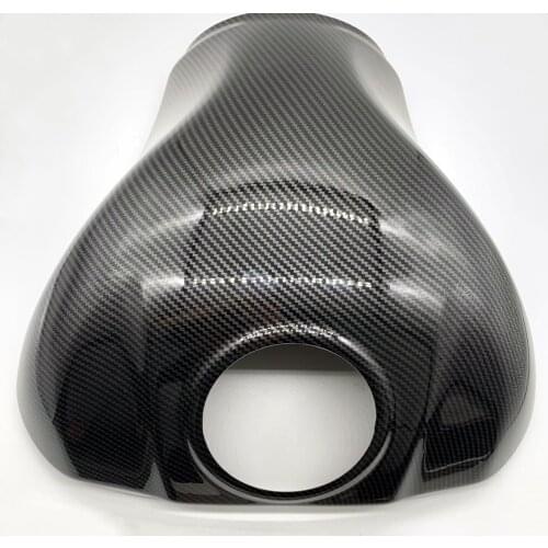 For Kawasaki ZX-10R Fuel Gas Tank Cover ABS plastic Carbon Color For ZX10R 2011 2012 2013 2014 2015 2016 2017 2018 2019 2020