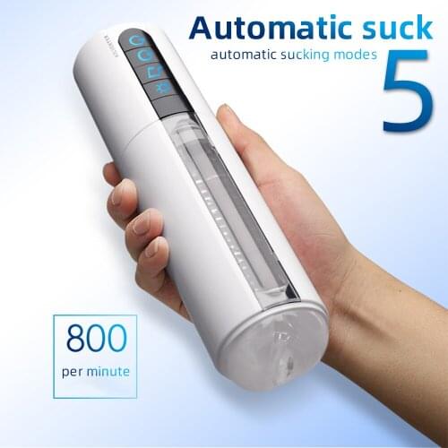 Electric Telescopic Vagina for Male Masturbation Adult Products Pussy Machine Adult Sex Toys Sucking cup Adult Products