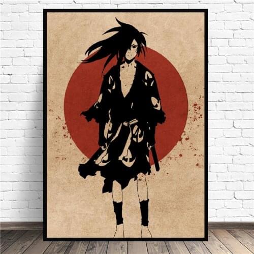 Hyakkimaru dororo Anime Art Print Wall Poster Living Room Decoration No Frame