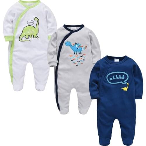 Kavaks Baby Girl Boy Clothes Summer Cotton Jumpsuit roupa de bebes Newborn Babies Rompers 0-3 m Long Sleeve Clothing