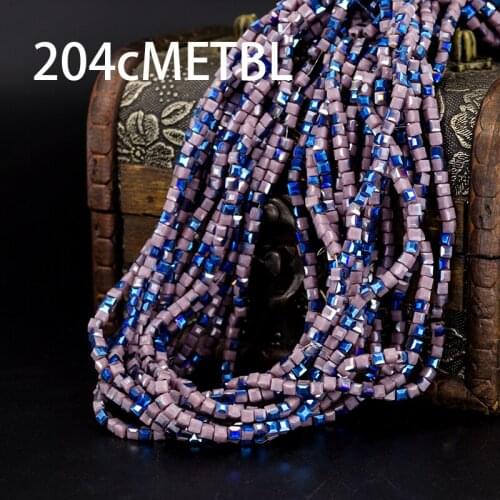 3MM 95 pieces / batch cubic crystal glass beads cutting face round glass beads DIY bracelet necklace making materials