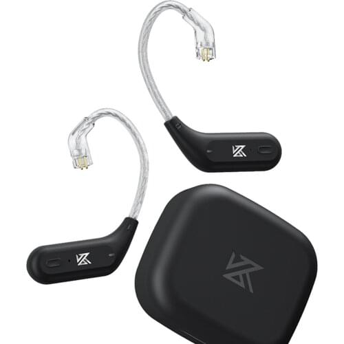 2Pcs KZ-AZ09 Ear Hook Stable Transmission Ergonomic Design Simple to Operate Bluetooth 5.2 Wireless Ear Hook for Earphone