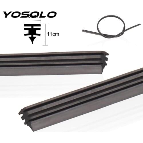 Windshield Repairs Vehicle Windshield Insert Natural Rubber 26"28"30"32" Car Wiper Blade Strip Wiper Accessories 2Pcs/Set