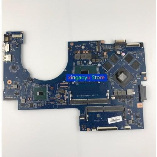 For HP 17-AB 17-W laptop motherboard 1050 4GB i7-7700HQ 915467-601 DAG37DMBAD0 915467-001 motherboard No-integrated