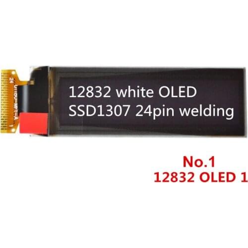 2.08 inch OLED Module display screen SH1122 7 pin 5pin SPI IIC interface white/blue Color depth Support 16-level grayscale