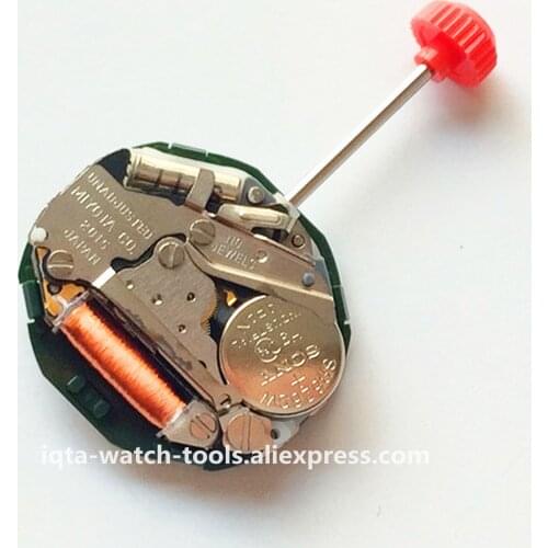 New Miyota 2015 Quartz Watch Movement Date at 3 Date at 6 Without battery Replace Repair
