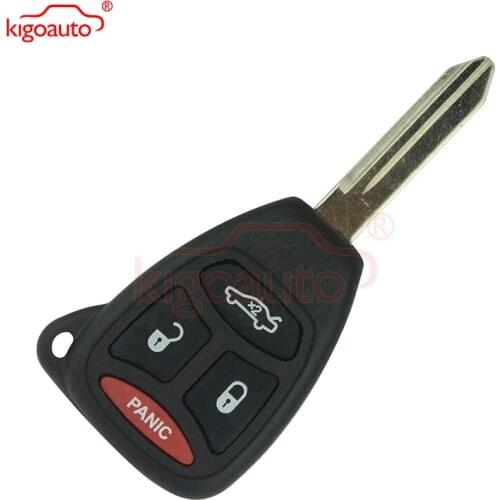 KOBDT04A Remote head key 3 button with panic 315Mhz large button for Chrysler Aspen 300 2007 kigoauto