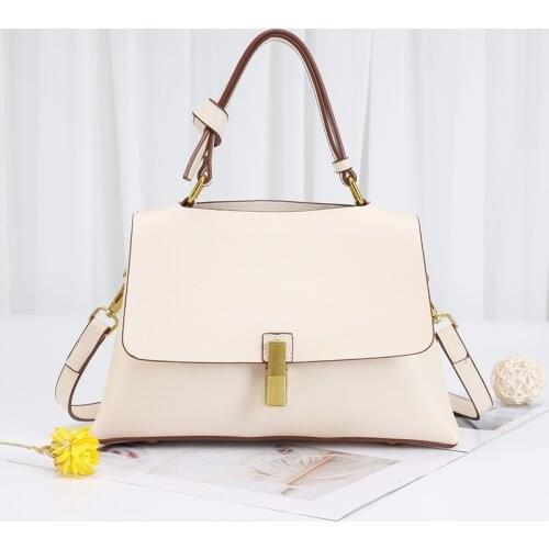 Luxury Womens Leather Handbag 2021 New Style Spring and Summer Fashion Simple Shoulder Crossbody Bag