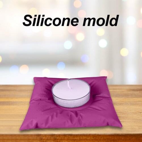 High Quality DIY Candle Holder Mold Non-stick DIY Pillow Liquid Silicone Mould Pillow Swing Table Epoxy Mold Tool Accessories