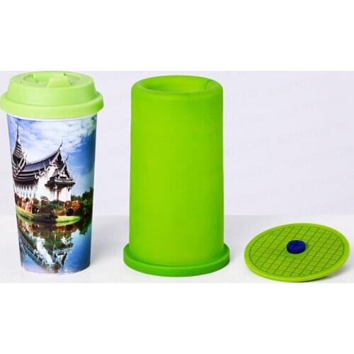 Free Shipping Silicone Rubber Cup Mug Fixture Clamp For Straight Mug by 3D Mini Sublimation Machine