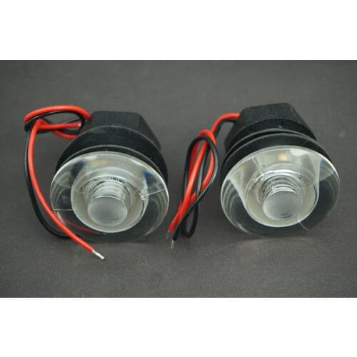 2× 12V Waterproof Blue LED Courtesy Deck Light / Stairway/Livewell/ Fishing Boat