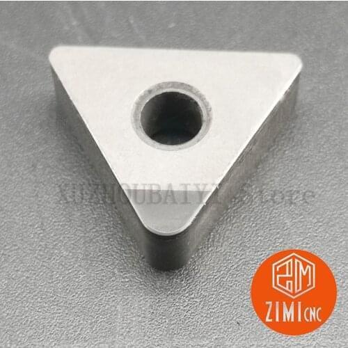 2pcs TNGA160404 PCD30 polycrystalline diamond blade for machining aluminum boring blade